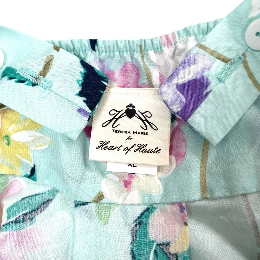 Teresa Marie for House of Haute Floral Dress XL - Picture 8 of 12